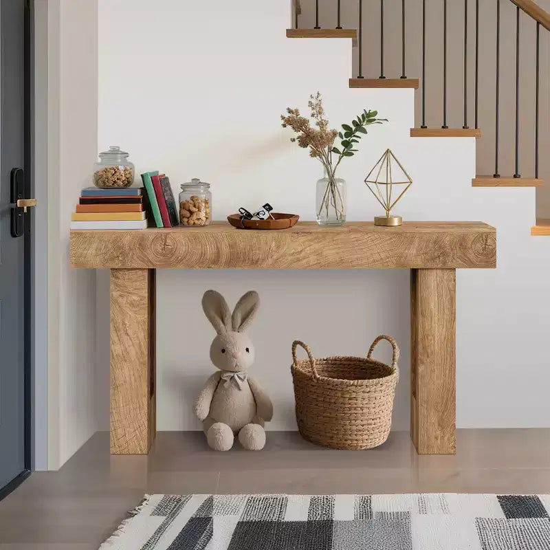 Console Tables for Entryway Narrow Sofa Tables Entryway Table Rustic Narrow Entrance Front Door for Living Room Hallway