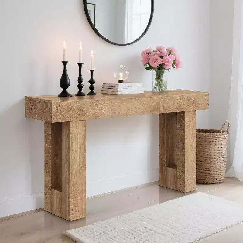 Console Tables for Entryway Narrow Sofa Tables Entryway Table Rustic Narrow Entrance Front Door for Living Room Hallway