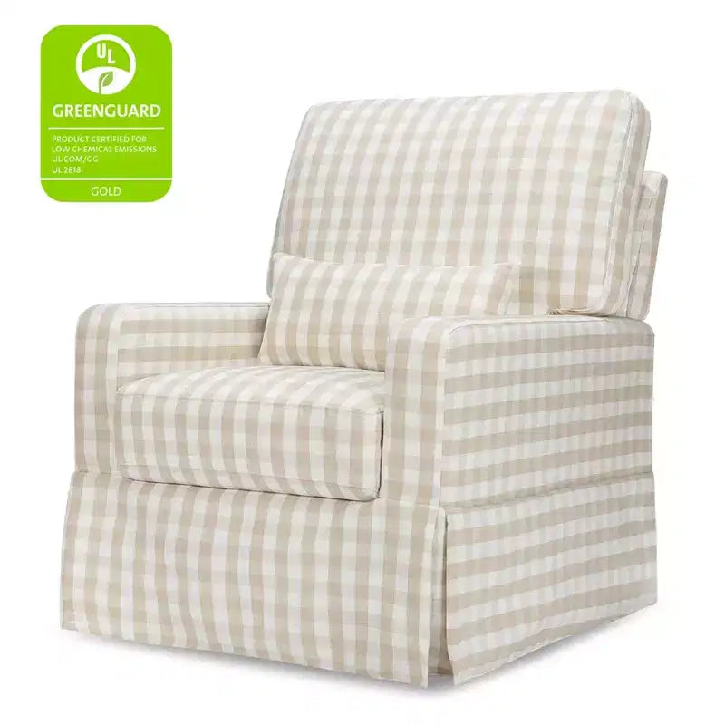 Namesake Crawford Pillowback Comfort Swivel Glider