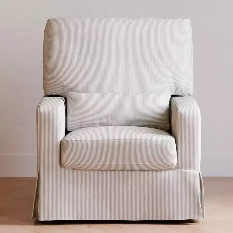 Namesake Crawford Pillowback Comfort Swivel Glider