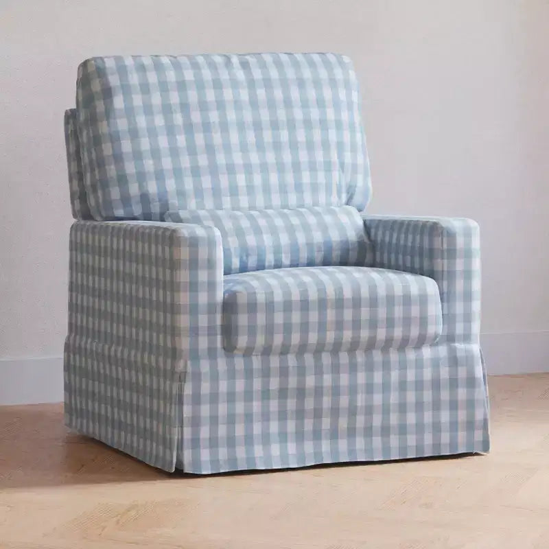 Namesake Crawford Pillowback Comfort Swivel Glider