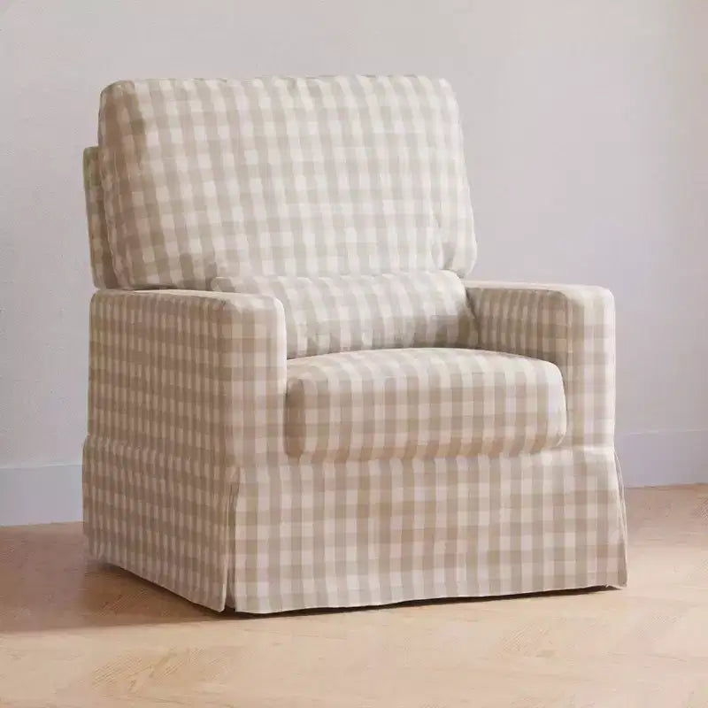 Namesake Crawford Pillowback Comfort Swivel Glider
