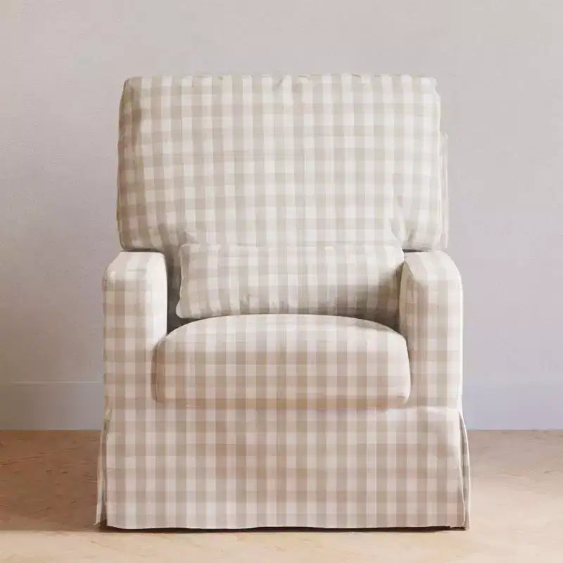 Namesake Crawford Pillowback Comfort Swivel Glider
