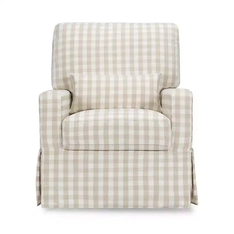Namesake Crawford Pillowback Comfort Swivel Glider