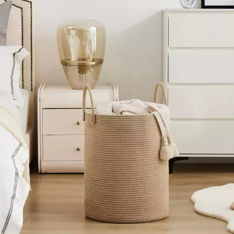 Laundry Hamper Basket by Generic 58L Tall Laundry Basket Baby Nursery Hamper