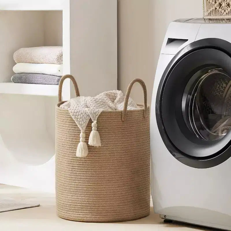Laundry Hamper Basket by Generic 58L Tall Laundry Basket Baby Nursery Hamper