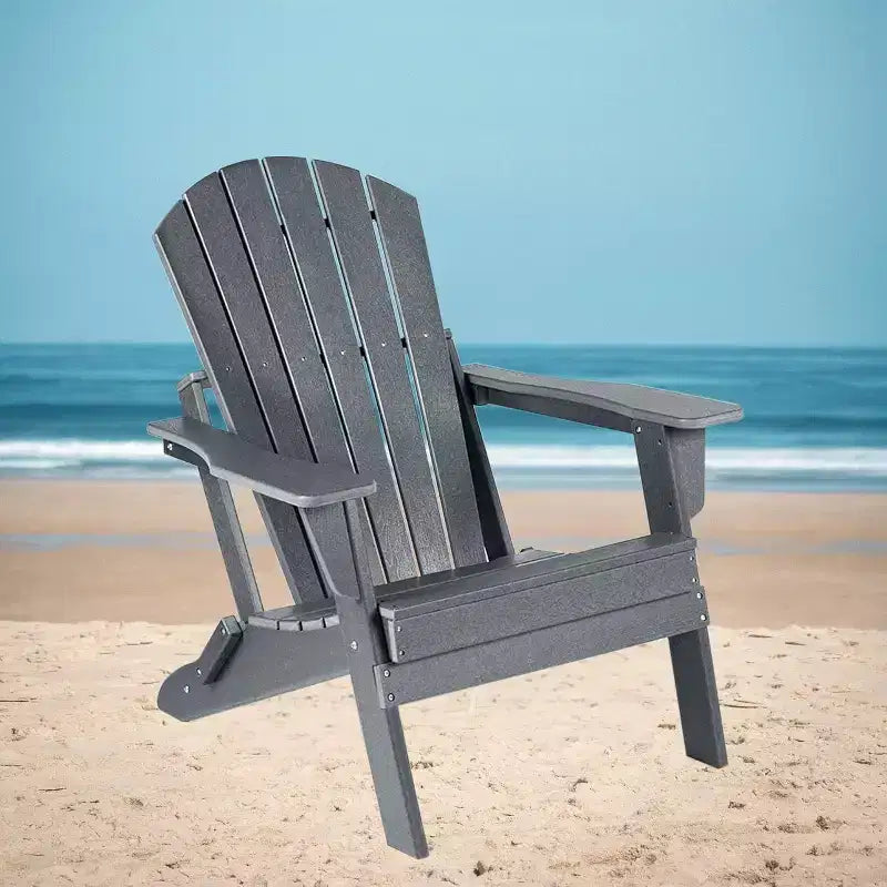 Folding Chair Ultimate Comfort Weather Resistant Outdoor Fire Pit Chair for Patio Porch Deck Garden