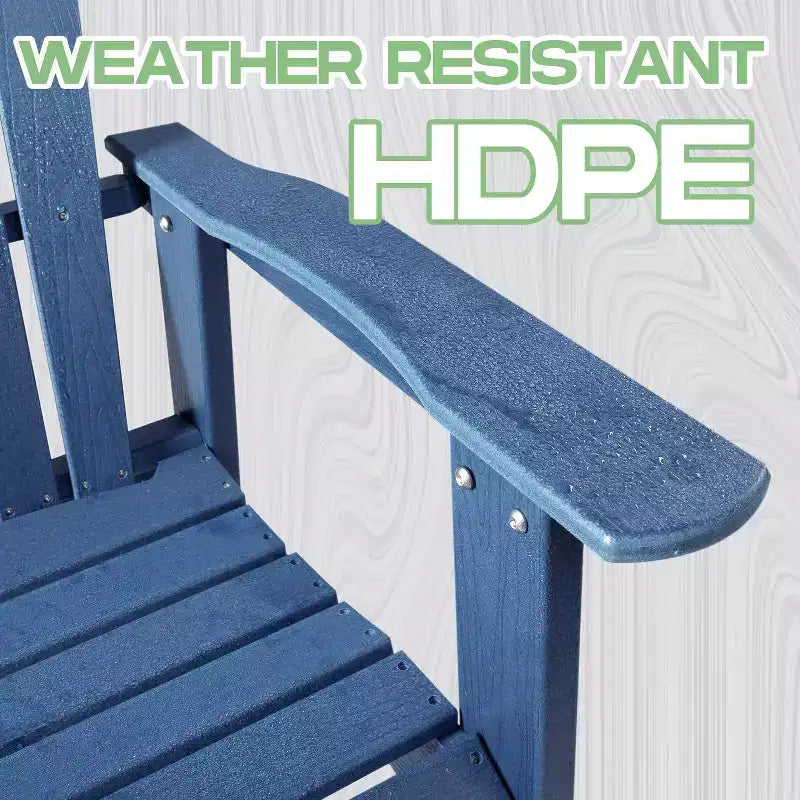 Folding Chair Ultimate Comfort Weather Resistant Outdoor Fire Pit Chair for Patio Porch Deck Garden