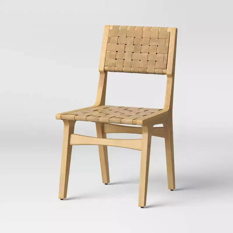 Ceylon Woven Dining Chair Natural Wood - Threshold™