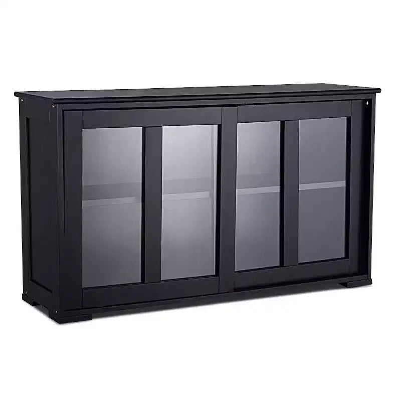 Costway Kitchen Storage Cabinet Sideboard Buffet Cupboard w/ Sliding Door