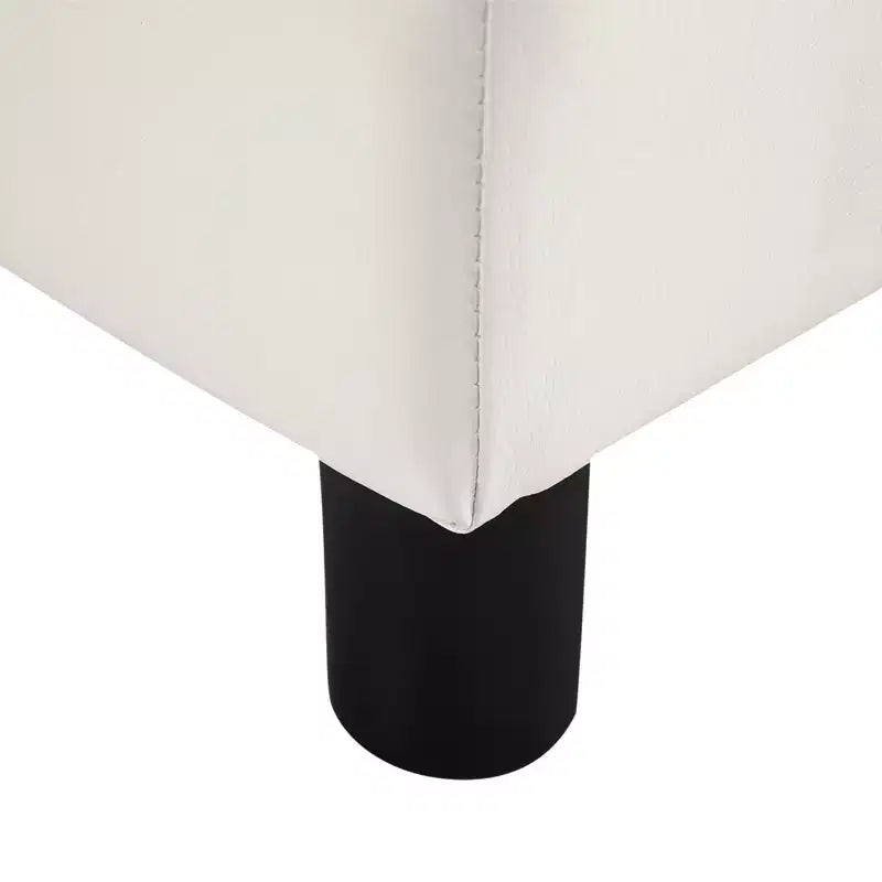 HOMCOM 16 Cube Modern Fabric Pouf Footrest Ottoman