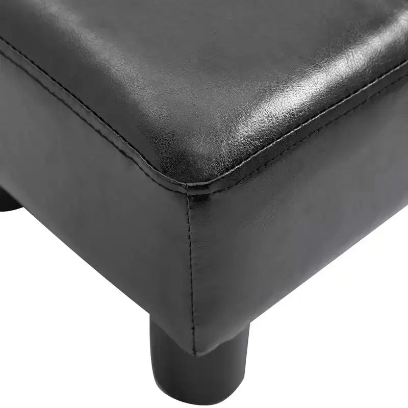 HOMCOM 16 Cube Modern Fabric Pouf Footrest Ottoman