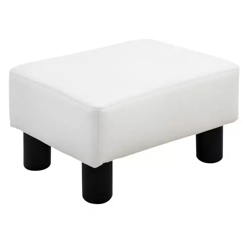HOMCOM 16 Cube Modern Fabric Pouf Footrest Ottoman