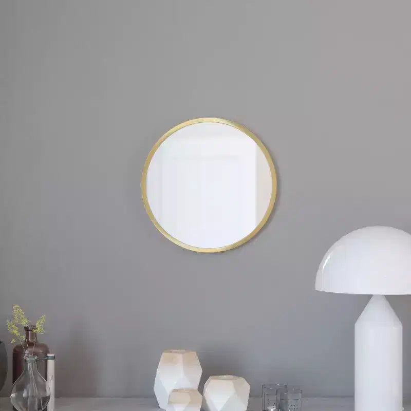 Merrick Lane Accent Wall Mirror with Metal Frame for Bathroom Vanity Entryway Dining Room & Living Room