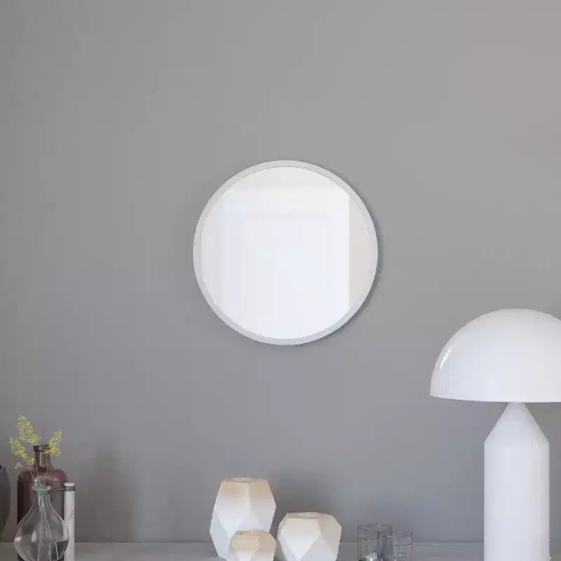 Merrick Lane Accent Wall Mirror with Metal Frame for Bathroom Vanity Entryway Dining Room & Living Room